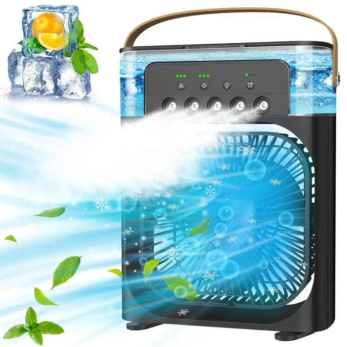 Mini Cooler AC. Your 3-in-1 Solution for Cool, Clean & Comfortable Air Anywhere