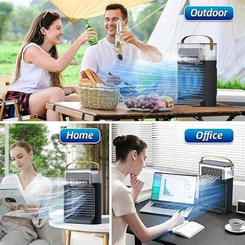 Mini Cooler AC. Your 3-in-1 Solution for Cool, Clean & Comfortable Air Anywhere