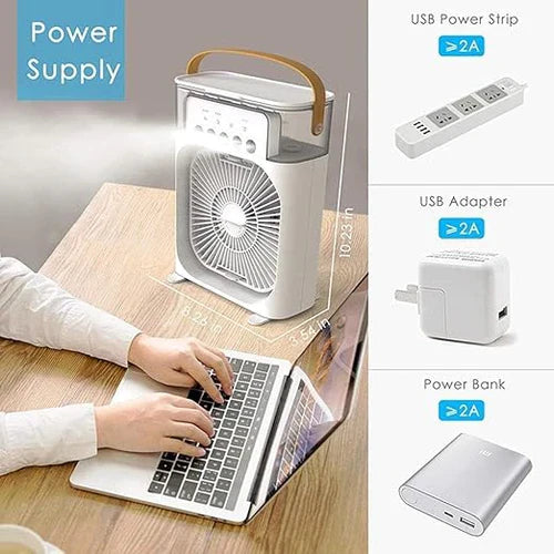 Mini Cooler AC. Your 3-in-1 Solution for Cool, Clean & Comfortable Air Anywhere